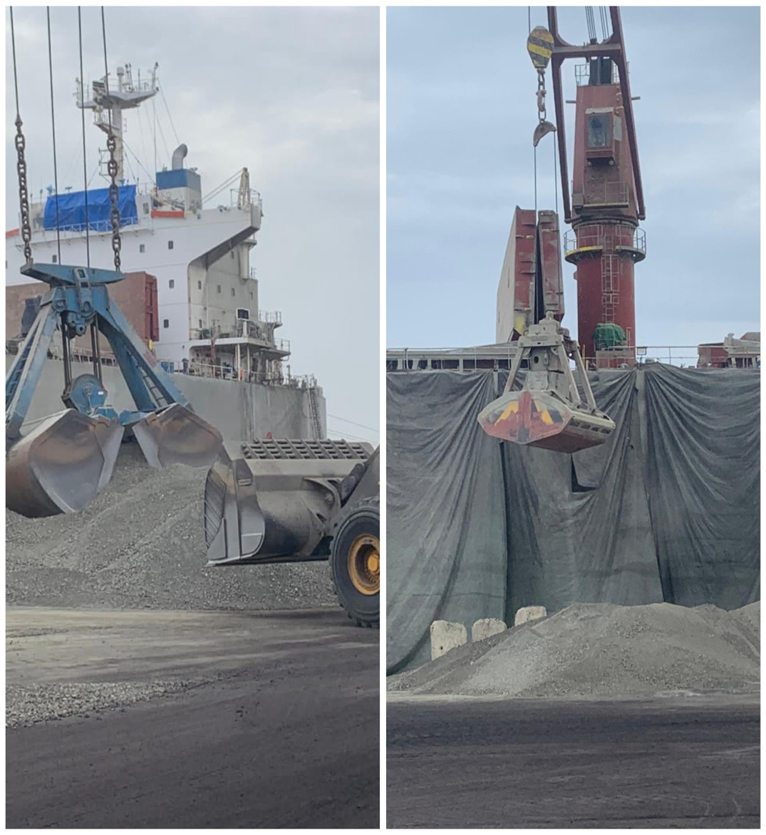 Débarquement Clinker